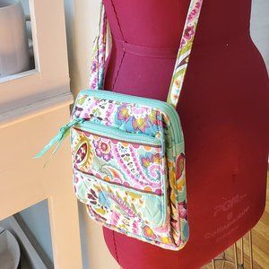 Vera Bradley Small Crossbody Organizer Purse